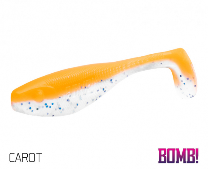 Nălucă Soft BOMB! Fatty / 5buc 12cm/CAROT [1]