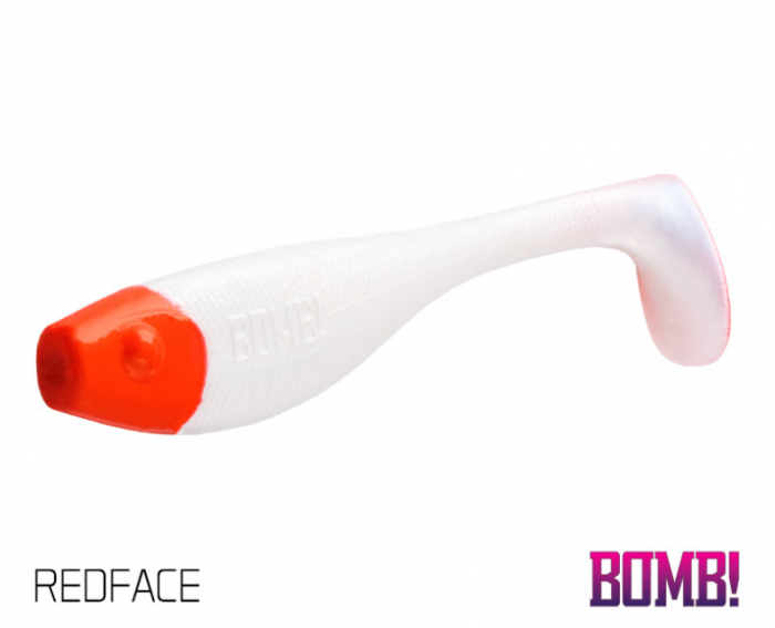 Nălucă Soft BOMB! Fatty / 5buc 12cm/REDFACE [1]