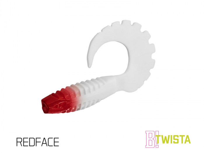 Nălucă Soft Delphin TWISTA UVs / 5buc 8cm/RedFACE [1]
