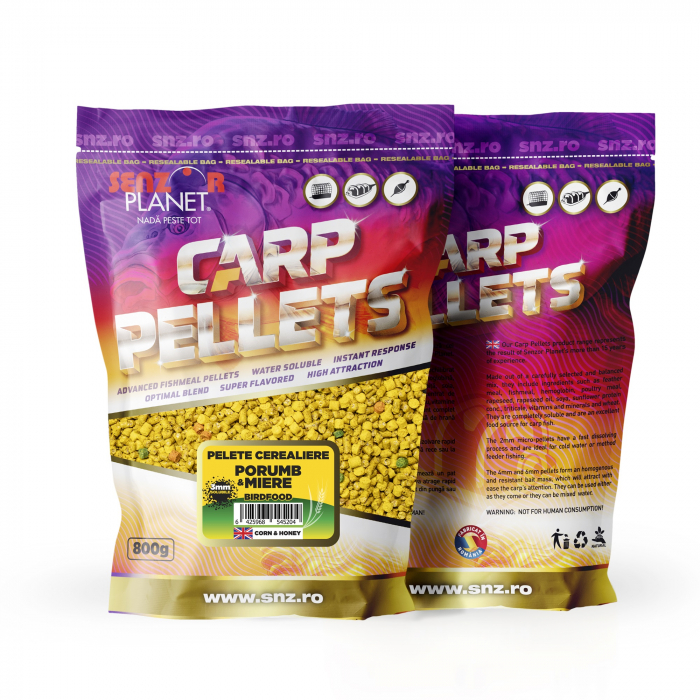 PELETE CEREALIERE PORUMB & MIERE 3mm 800g [1]