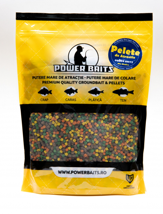 Pelete Power Baits Mix Nadire 4mm [1]