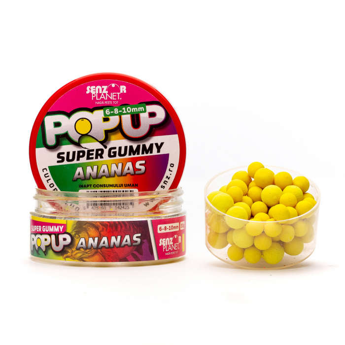 POP-UP ANANAS (GALBEN) 6-8-10mm 30g [1]