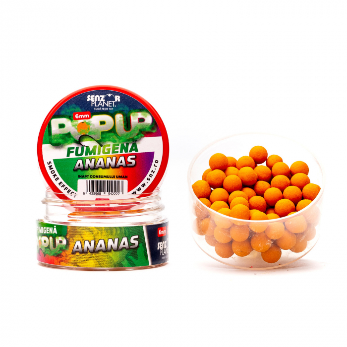 POP-UP FUMIGENA ANANAS (GALBEN) 6mm 15g [1]