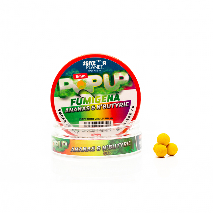 POP-UP FUMIGENA ANANAS & N'BUTYRIC (GALBEN) 8mm 25g [1]