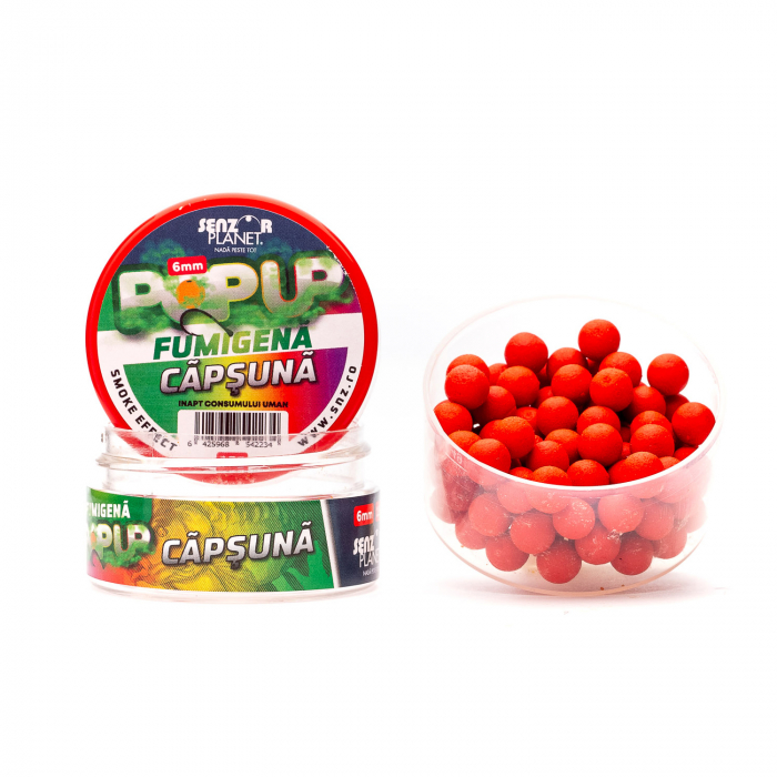 POP-UP FUMIGENA CAPSUNA (ROSU) 6mm 15g [1]