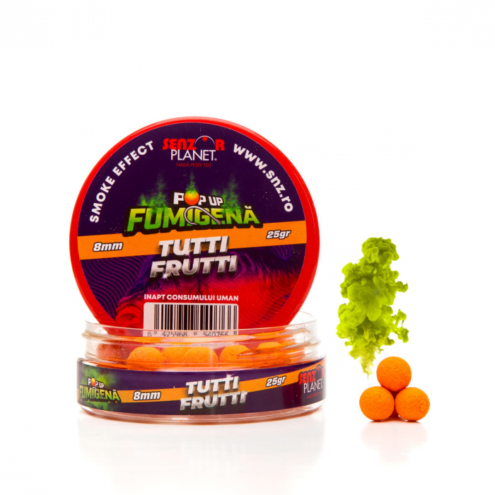 POP-UP FUMIGENA TUTTI FRUTTI (PORTOCALIU) 8mm 25g [1]