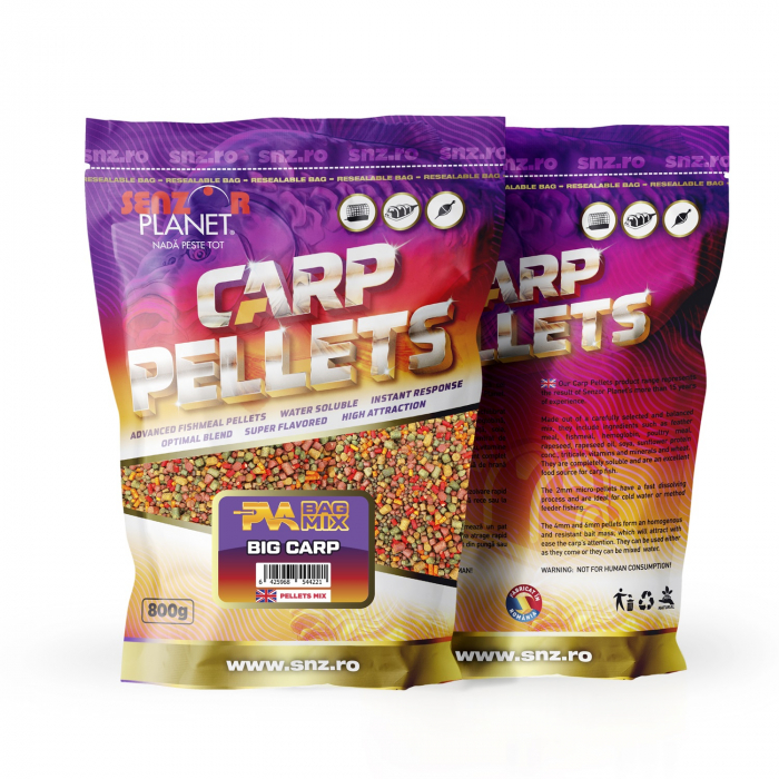 PVA BAG MIX BIG CARP (MIX CULORI) 800g [1]