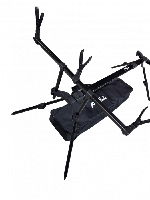 ROD POD FL 3 POSTURI 4 PICIOARE NEGRU CADRU SIMPLU [2]