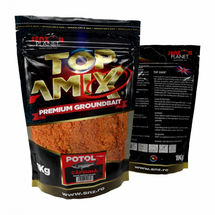 TOP AMIX POTOL FUMIGENA NOVAC - CAPSUNA (ROSU FLUO) 1kg [1]