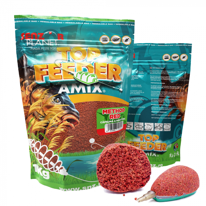 TOP FEEDER AMIX® METHOD RED (CAPSUNA & N'BUTYRIC) 1kg [1]