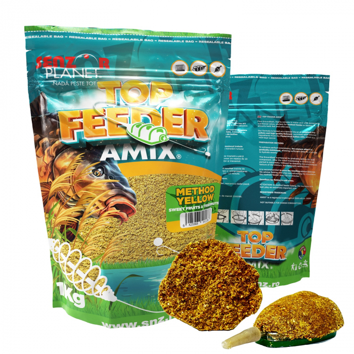 TOP FEEDER AMIX® METHOD YELLOW (SWEET FRUITS & TIGERNUTS) 1kg [1]
