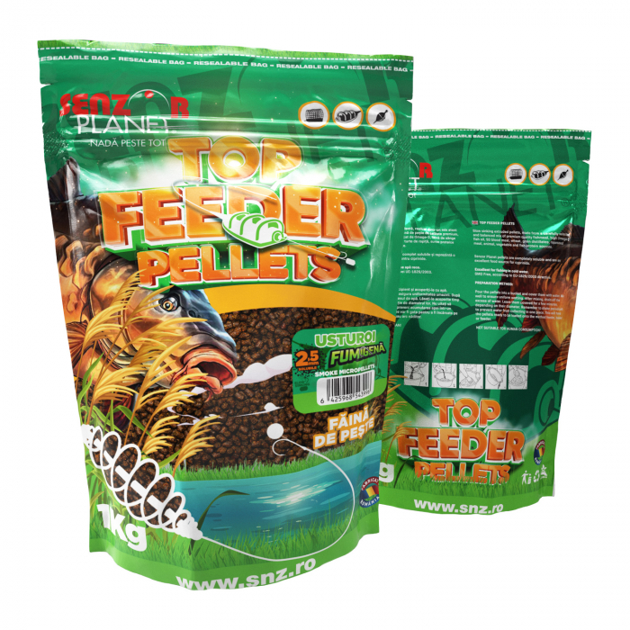 TOP FEEDER PELLETS FUMIGENA USTUROI 2.5mm 1kg [1]