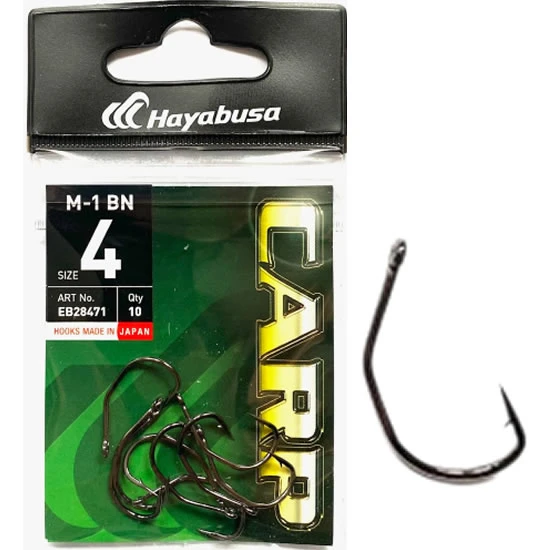 Carlige crap - Carlige Hayabusa M1 Bn Nr.4, 10buc/pac