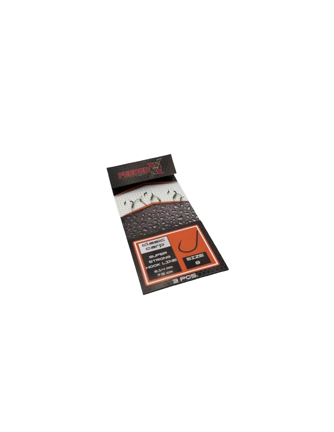 Riguri - Carlige legate FeederX Clasic Carp Bait Sting SIZE 8