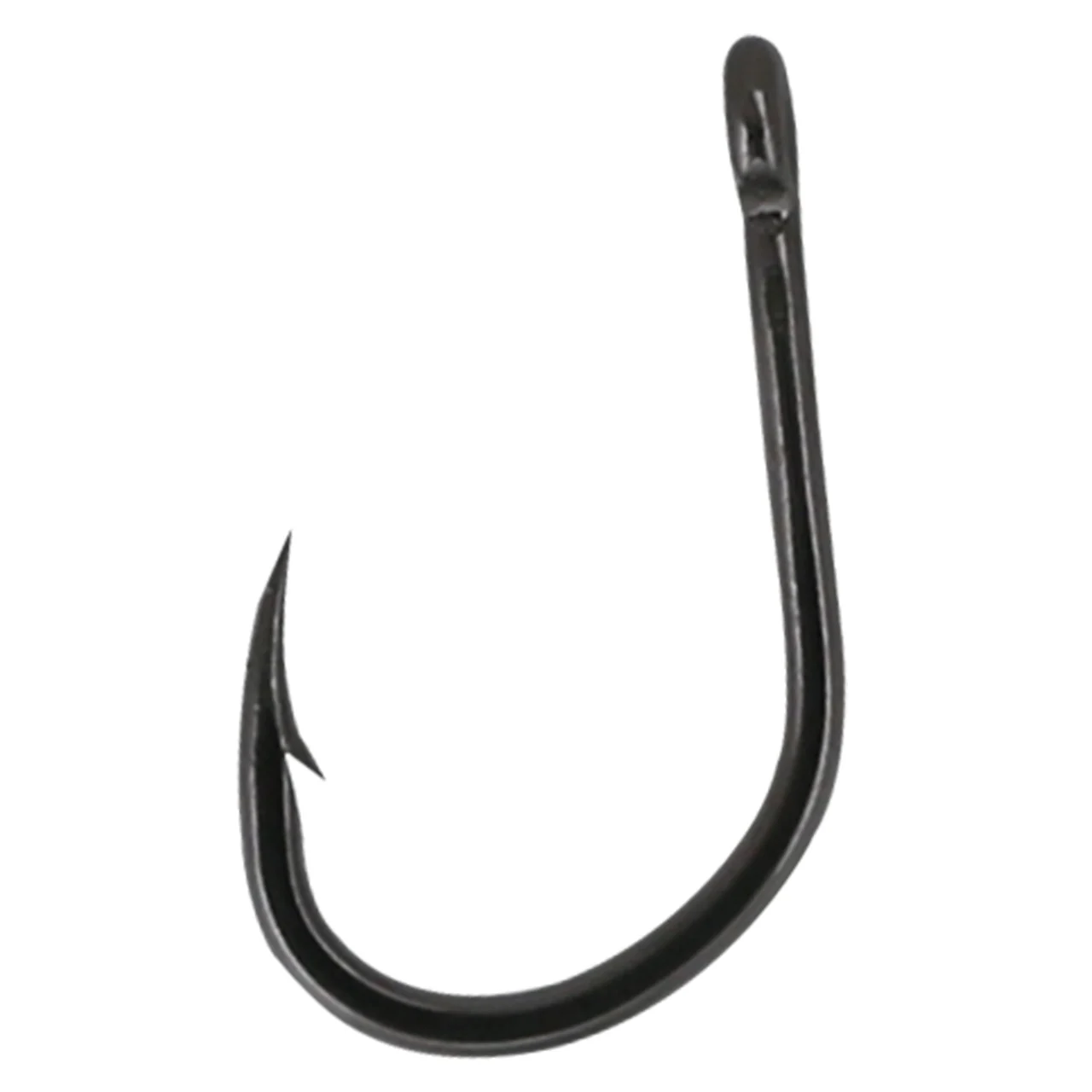 Pescuit la feeder,stationar - Carlige Owner FDH-0 Iseama w/Eye Black Chrome NR.8 9BUC/PLIC