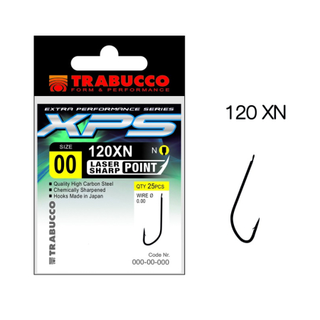 Carlige stationar - CARLIGE TRABUCCO XPS 120XN 25buc/plic NR.14