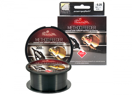 Monofilament-fir principal - FIR CARP EXPERT METHOD FEEDER TEFLON 300M 0.22MM 6.35KG