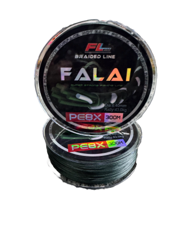 Pescuit la somn - FIR TEXTIL FALAI FL PE8X 300M 0.35MM 41.5KG