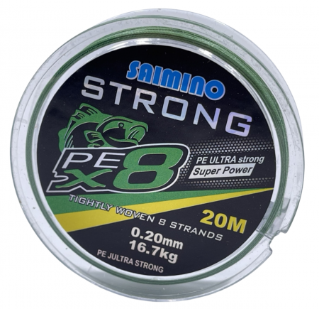 Textil-monturi - FIR TEXTIL STRONG PE X8 PENTRU MONTURI, 20m 0.20mm/16.7kg