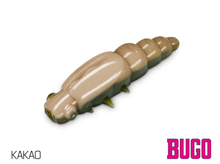 Naluci - Larve artificiale Delphin BUGO Cheese / 15 buc 4cm / KAKAO