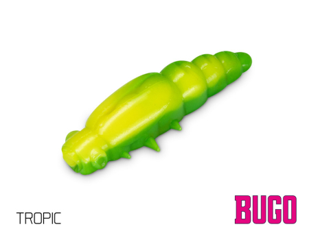 Naluci - Larve artificiale Delphin BUGO Cheese / 15 buc 4cm / TROPIC