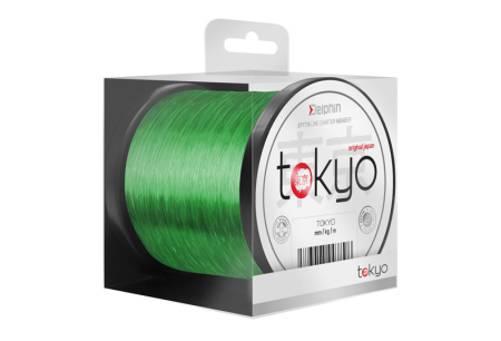 Fire crap - Monofilament Delphin TOKYO / verde fluo 0,309mm 7,3kg 1200m