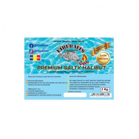 Nada Fire Baits Premium Salty Halibut 1kg [2]