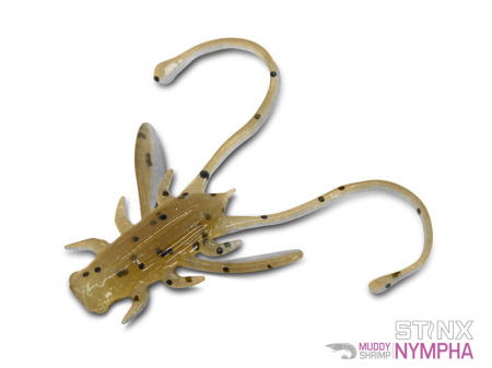 Pescuit la rapitori,spinning - Nălucă Soft Delphin B! Stinx NYMPHA / 20buc 2.5cm / MUDDY