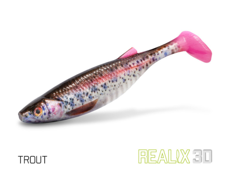 Naluci - Nălucă Soft Delphin Realix 3D / 2 buc 13cm / Trout