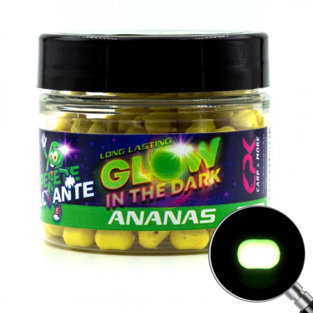 Boilies-uri pop-up - Pelete Flotante CPK Glow in the Dark, 6mm ANANAS