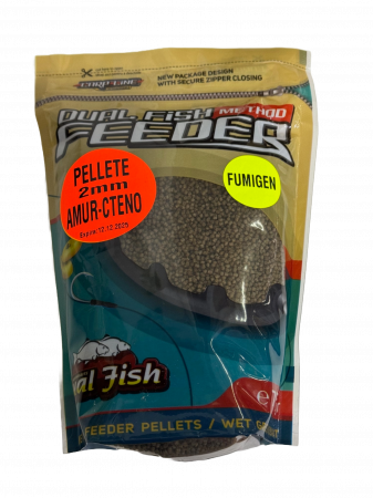 Pelete - Pelete fumigen 2mm Amur-Cteno