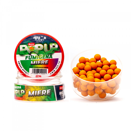 Nade si momeli - POP-UP FUMIGENA MIERE (GALBEN) 6mm 15g