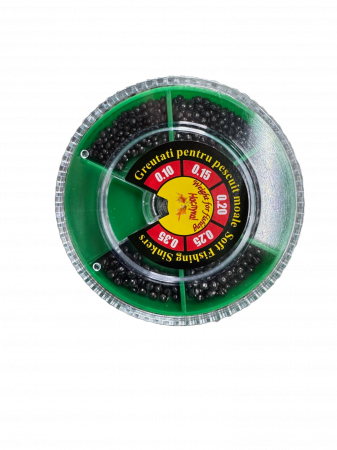 Accesorii, monturi feeder, stationar - Set Plumbi Alice Despicate 0.10gr-0.35gr