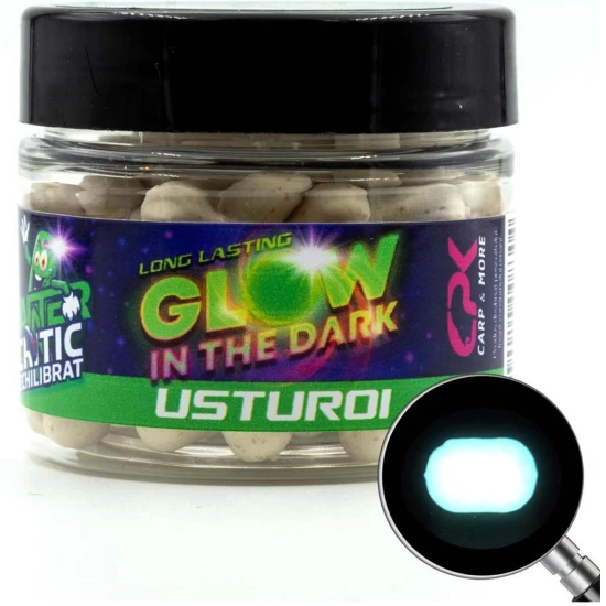 Boilies-uri critic echilibrate - Wafters Cpk Glow In The Dark Critic Echilibrate Uv, Usturoi, 8x10mm
