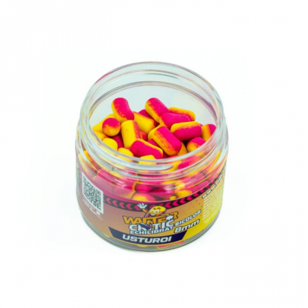 Boilies-uri critic echilibrate - Wafters Critic Echilibrate CPK Bicolor, 8mm Usturoi Picant