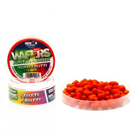 Nade si momeli - WAFTERS DUMBELLS FUMIGENA TUTTI FRUTTI (PORTOCALIU) 6mm 15g