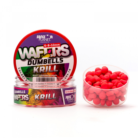 Nade si momeli - WAFTERS DUMBELLS KRILL (ROZ) 6-8-10mm 30g