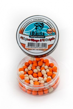 Boilies-uri critic echilibrate - MINI DUMBELL IWAFTER MANGO & N-BUTYRIC 6X8MM 40 ML