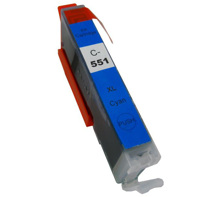 Cartus cerneala compatibil Canon CLI-551CXL cyan [2]