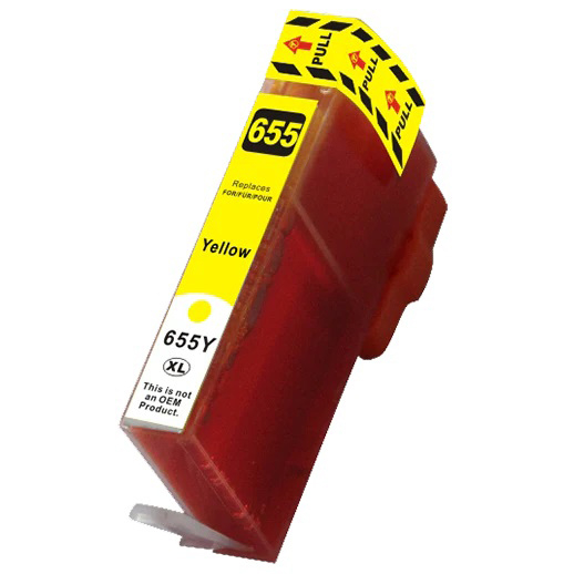 Cartus cerneala compatibil HP CZ112AE 655 yellow [3]