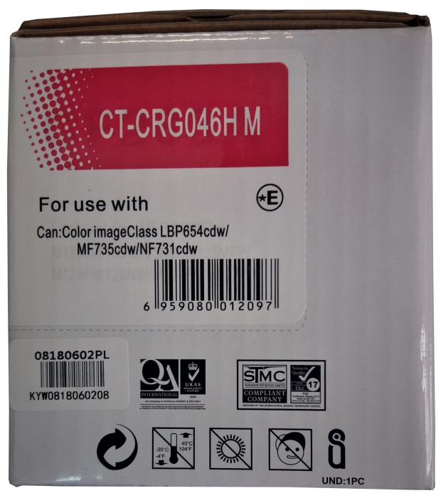 Cartus toner compatibil Canon CRG-046HM magenta [2]