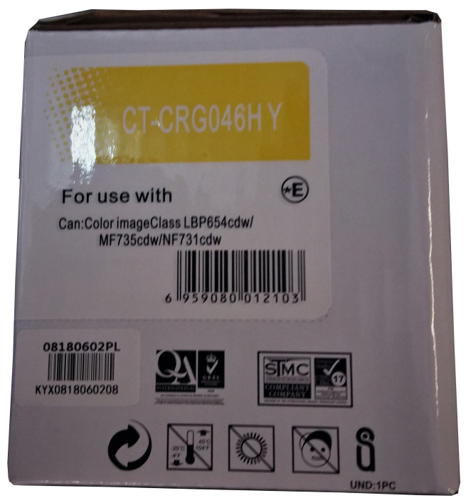 Cartus toner compatibil Canon CRG-046HY yellow [3]