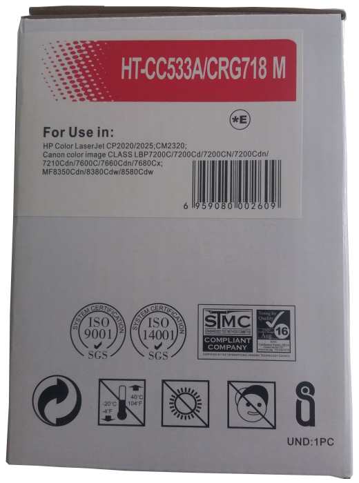 Cartus toner compatibil HP CC533A 304A magenta [2]