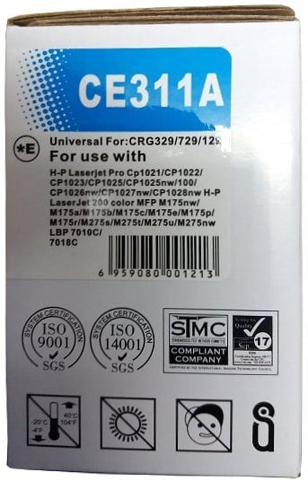 Cartus toner compatibil Canon CRG-729C cyan [2]