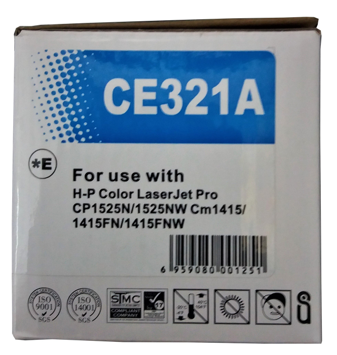 Cartus toner compatibil HP CE321A 128A cyan [2]