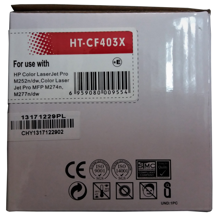 Cartus toner compatibil HP CF403X 201X magenta [2]