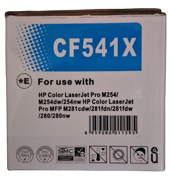 Cartus toner compatibil HP CF541X 203X cyan [2]