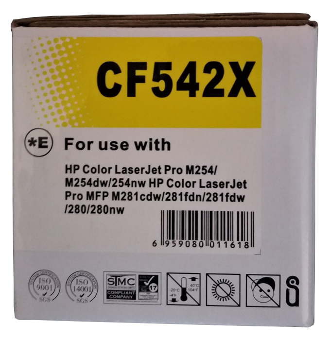 Cartus toner compatibil HP CF542X 203X yellow [2]