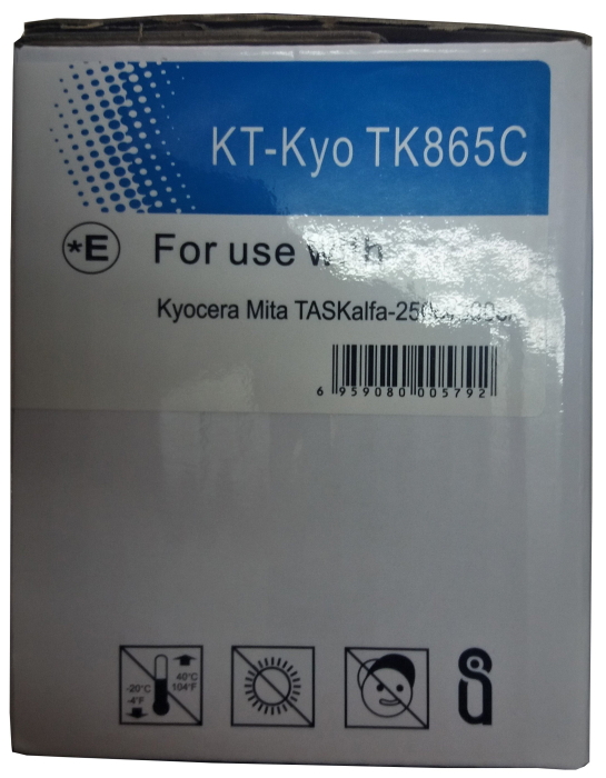 Cartus toner compatibil Kyocera TK-865C cyan [2]