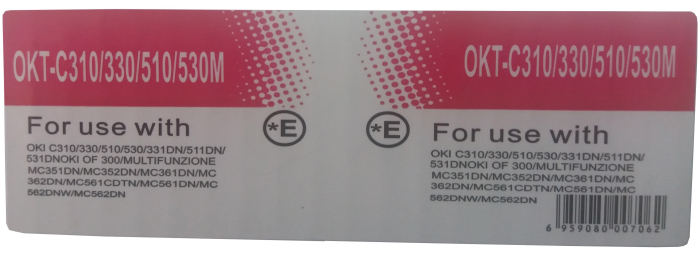 Cartus toner compatibil Oki 44469705 C310 magenta [3]